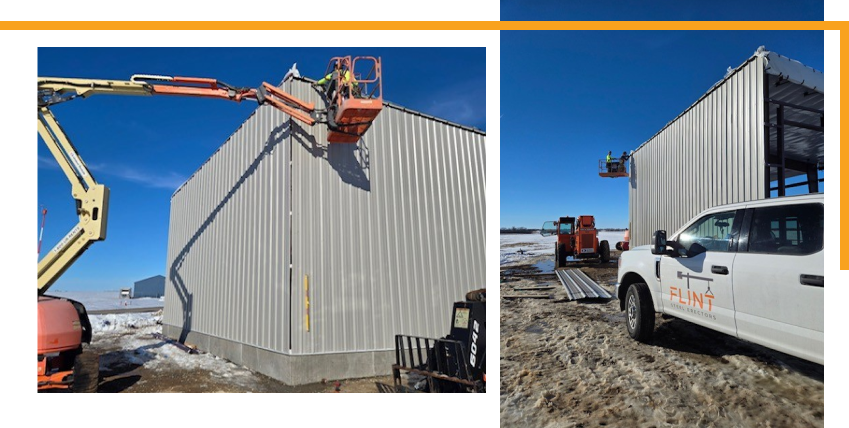 Metal Building Erection
